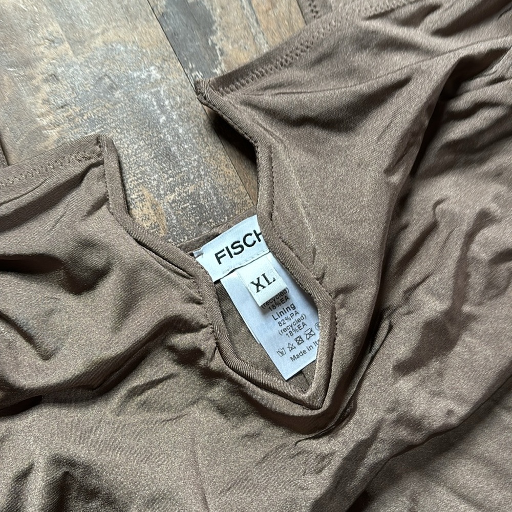 FISCH Light Brown Regatta One Piece Bathing Suit - Picture 3 of 5